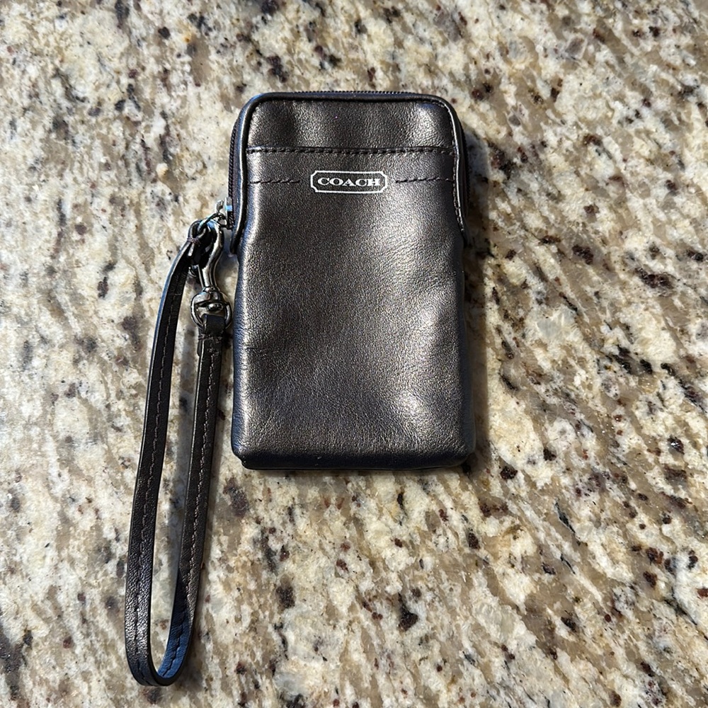 Coach wallet pouch